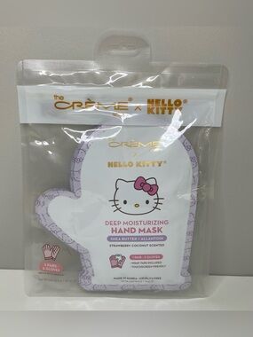 Creme X Hello Kitty Deep Moisturizing Hand Mask (3 Pairs - 6 Gloves) NEW